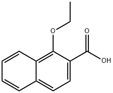 1-Ethoxynaphthalene-2-carboxylic acid Struktur