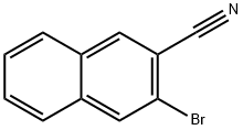 2-Bromo-3-cyanonaphthalene Struktur