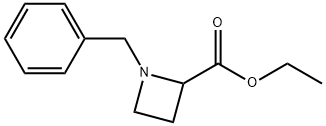 1-(苯基甲基)-2-氮杂环丁烷甲酸乙酯, 54773-11-4, 结构式