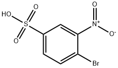 4-溴-3-硝基苯磺酸 结构式