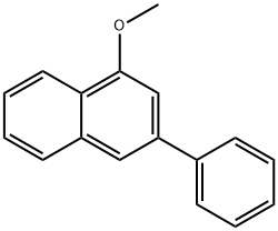 1-Methoxy-3-phenylnaphthalene Structure