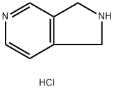 2,3-二氢-1H-吡咯[3,4-C]吡啶二盐酸盐, 6000-50-6, 结构式