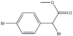 methyl 2-bromo-2-(4-bromophenyl)acetate Structure