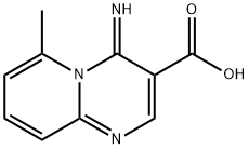 4-Imino-6-methyl-4H-pyrido[1,2-a]pyrimidine-3-carboxylic acid Structure