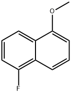1-Fluoro-5-methoxynaphthalene Structure