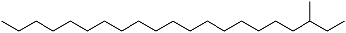 3-Methylheneicosane Struktur