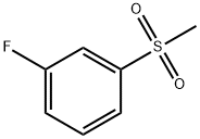 1-氟-3-(甲磺酰基)苯, 657-46-5, 结构式
