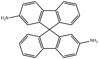 9,9'-Spirobi[9H-fluorene]-2,2'-diamine Structure