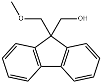 9-(甲氧基甲基)-9H-芴-9-甲醇 结构式