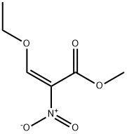 3-乙氧基-2-硝基丙烯酸甲酯, 70290-55-0, 结构式