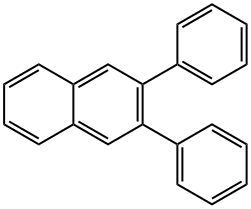 2,3-ジフェニルナフタレン 化学構造式