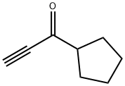 1-cyclopentylprop-2-yn-1-one Struktur