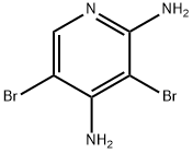 2,4-Diamino-3,5-dbromopyridine Struktur