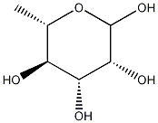 Rhaminopyranose, L- Structure