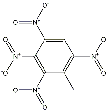 2,3,4,6-Tetranitrotoluene
 Structure