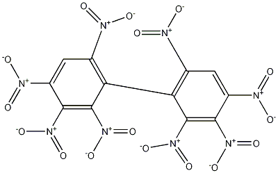 2,2',3,3',4,4',6,6'-Octanitro-biphenyl Structure