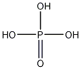 Orthophosphoric acid Struktur