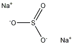 Sodium sulfite 结构式