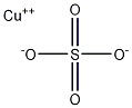 Copper(II) sulfate 结构式