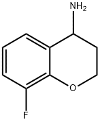 8-フルオロクロマン-4-アミン 化学構造式