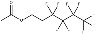 3,3,4,4,5,5,6,6,6-Nonafluoro-1-hexanol acetate Structure