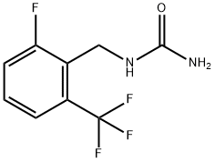 1-(2-FLUORO-6-(TRIFLOROMETHYL)BENZYL)UREA Structure