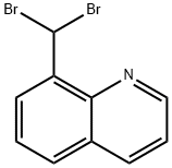 8-(二溴甲基)喹啉 结构式