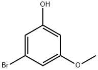 3-ブロモ-5-メトキシフェノール 化学構造式