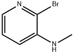2-溴-N-甲基-3-氨基吡啶 结构式