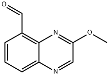 3-methoxyquinoxaline-5-carbaldehyde Structure