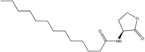 N-TRIDECANOYL-L-HOMSERINE LACTONE, 878627-21-5, 结构式