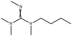 N-丁基-N,N',N',N''-四甲基胍 结构式