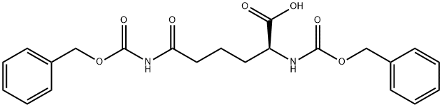 N2,N6-Bis(benzyloxycarbonyl)-L-homoglutamine Structure