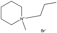 1-メチル-1-プロピルピペリジニウムブロミド 化学構造式
