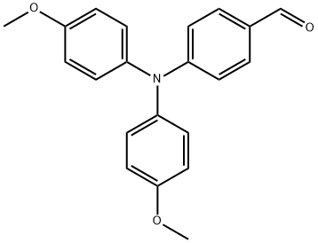 4-二对甲氧基苯胺基苯甲醛, 89115-20-8, 结构式