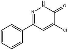 4-氯-6-苯基-3(2H)-哒嗪酮 结构式
