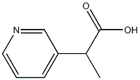 2-吡啶-3-基-丙酸 结构式