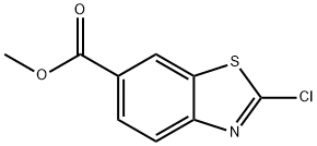 methyl 2-chlorobenzo[d]thiazole-6-carboxylate Structure