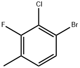 4-溴-3-氯-2-氟甲苯 结构式