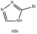 5-溴-1H-1,2,4-三唑氢溴酸盐, 91039-59-7, 结构式