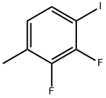 4-碘-2,3-二氟甲苯 结构式