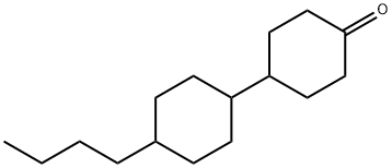 4'-丁基-[1,1'-二环己基]-4-酮 结构式