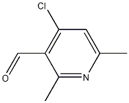 4-Chloro-2,6-dimethylpyridine-3-carboxaldehyde Structure