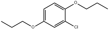 2-CHLORO-1,4-DI-N-PROPOXYBENZENE, 97% Structure