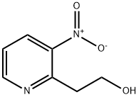 2-(3-硝基吡啶-2-基)乙醇 结构式
