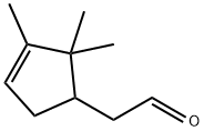 2,2,3-三甲基-3-环戊烯-1-乙醛, 91819-58-8, 结构式