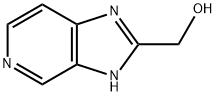2-羟甲基-3H-咪唑并[4,5-C]吡啶, 92381-62-9, 结构式