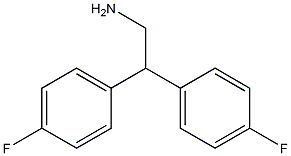 2,2-bis(4-fluorophenyl)ethylamine Structure