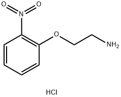 2-(2-硝基苯氧基)乙胺盐酸盐 结构式