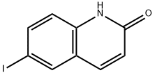6-碘喹啉-2-酮 结构式